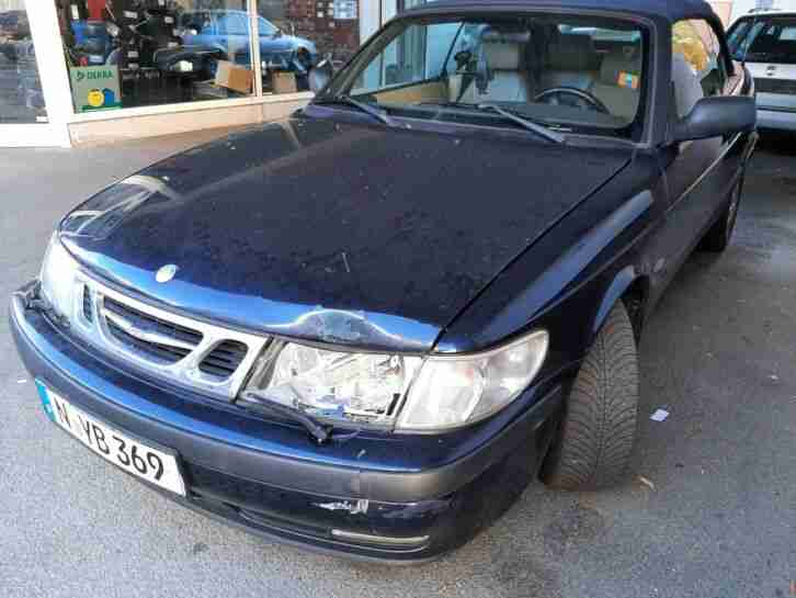 saab 9-3 cabriolet 1998