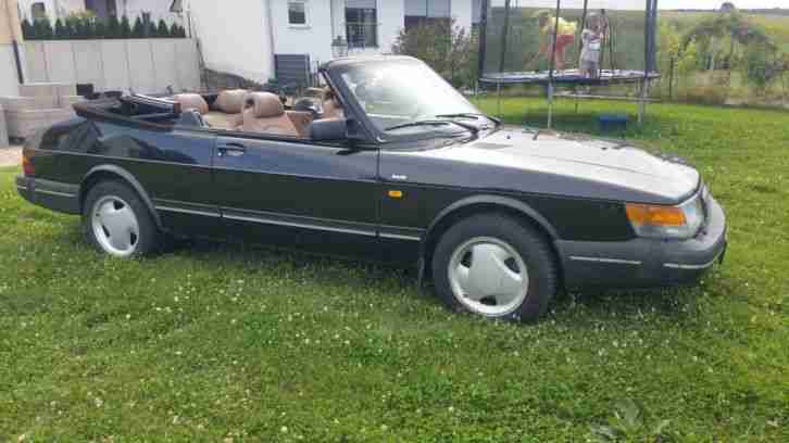 saab 900 i Cabrio 1. Hand mit Leder