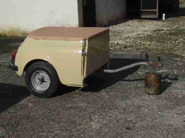 showanhänger, fiat 500 oldtimer, pkw anhänger ,werbeanhänger, tüv neu,