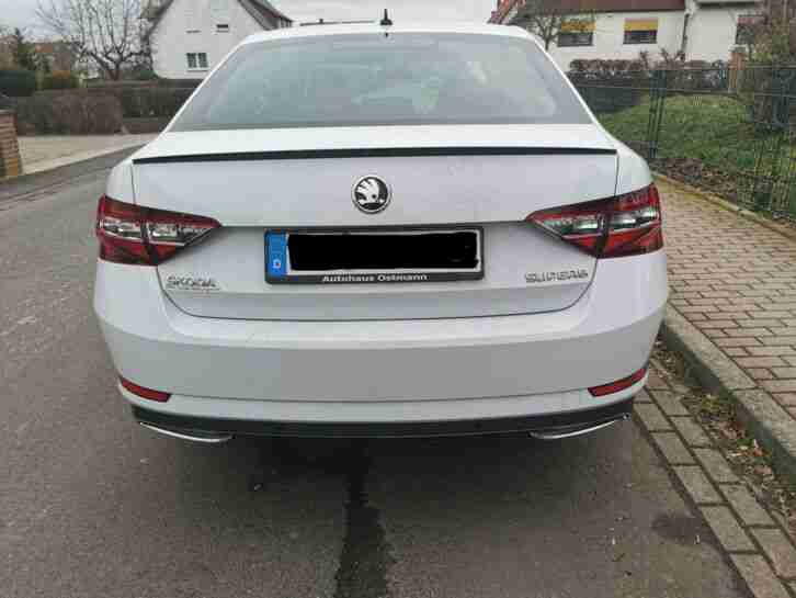 Skoda Superb 3v Sportline mit Garantie 12/22, TOP Zustand, TOP Ausstattung