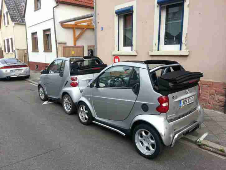 smart 450 cabrio Brabus Optic, viele Brabus Teile, nur 65000 km