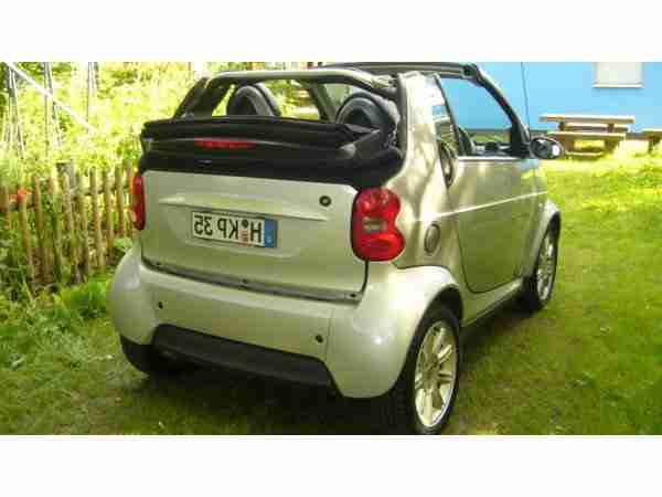 smart cabrio leder klima sitzheizung silver edition