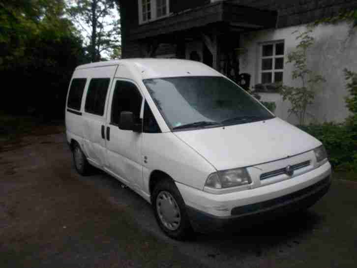 super Scudo 1.9 D 69PS Kleinbus 9 Sitzer urlaub