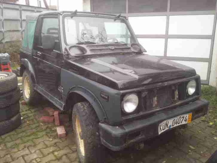 suzuki samurai cabrio1, 3L bastler fahrzeug