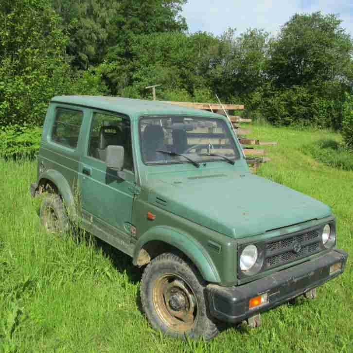 suzuki sj samurai van grün bj 97