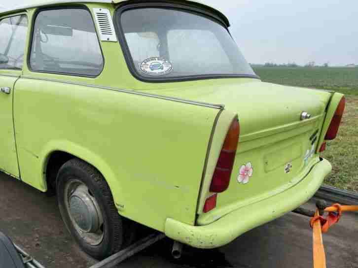Trabant 601 Bj. 1965 aus 1. Hand mit KFZ-Brief, Anhängerkupplung, Garagenfund