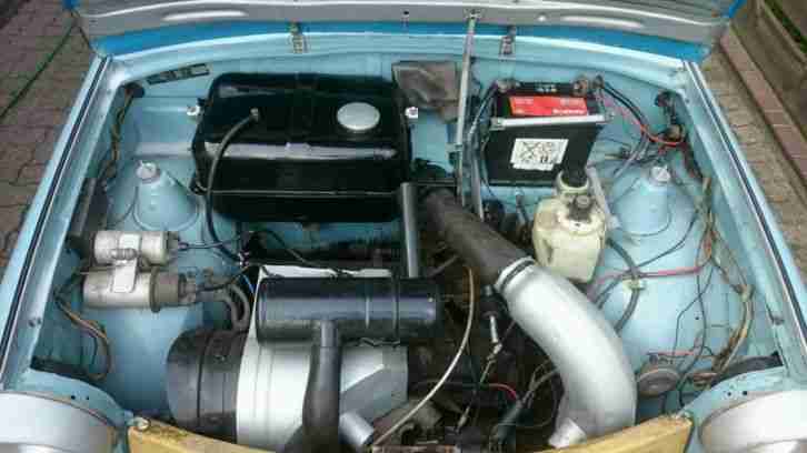 trabant 601 l trabi bj 1988 blau gute substanz