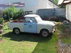 umgebauter Trabant als Spassmobil und