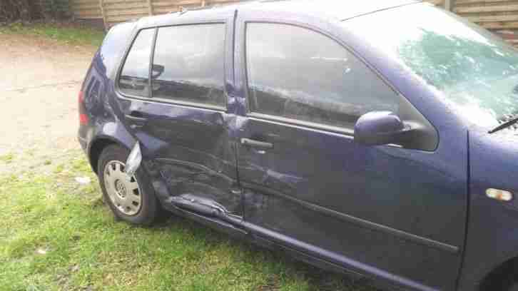 vw golf 4 mit unfallschaden
