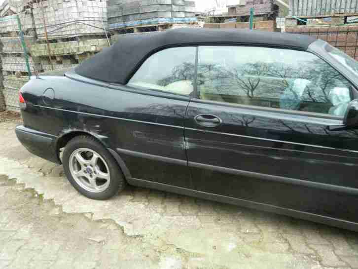 wunderschöner saab 9-3 2001 Cabrio Verdeck
