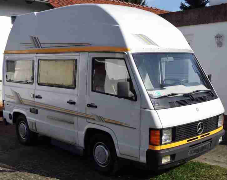 MB100 Wohnmobil, Diesel, Hochdach, Tüv Au 12 - Wohnwagen & Wohnmobile.