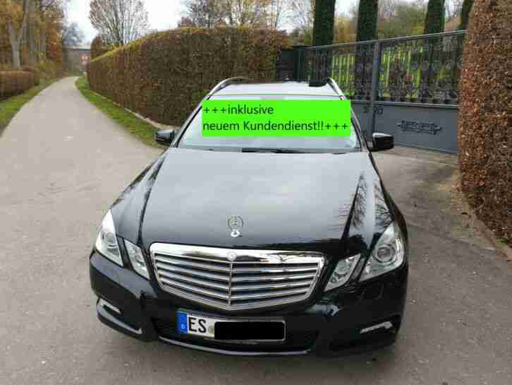 Mercedes Benz E Klasse T Modell mit AHK und neuem Service!